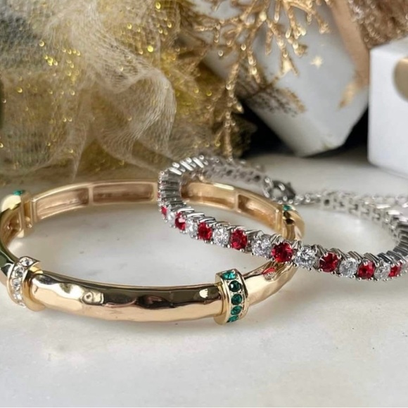 Park Lane Candy Cane Micro Impression Bracelet! BNIB!! - Picture 4 of 10